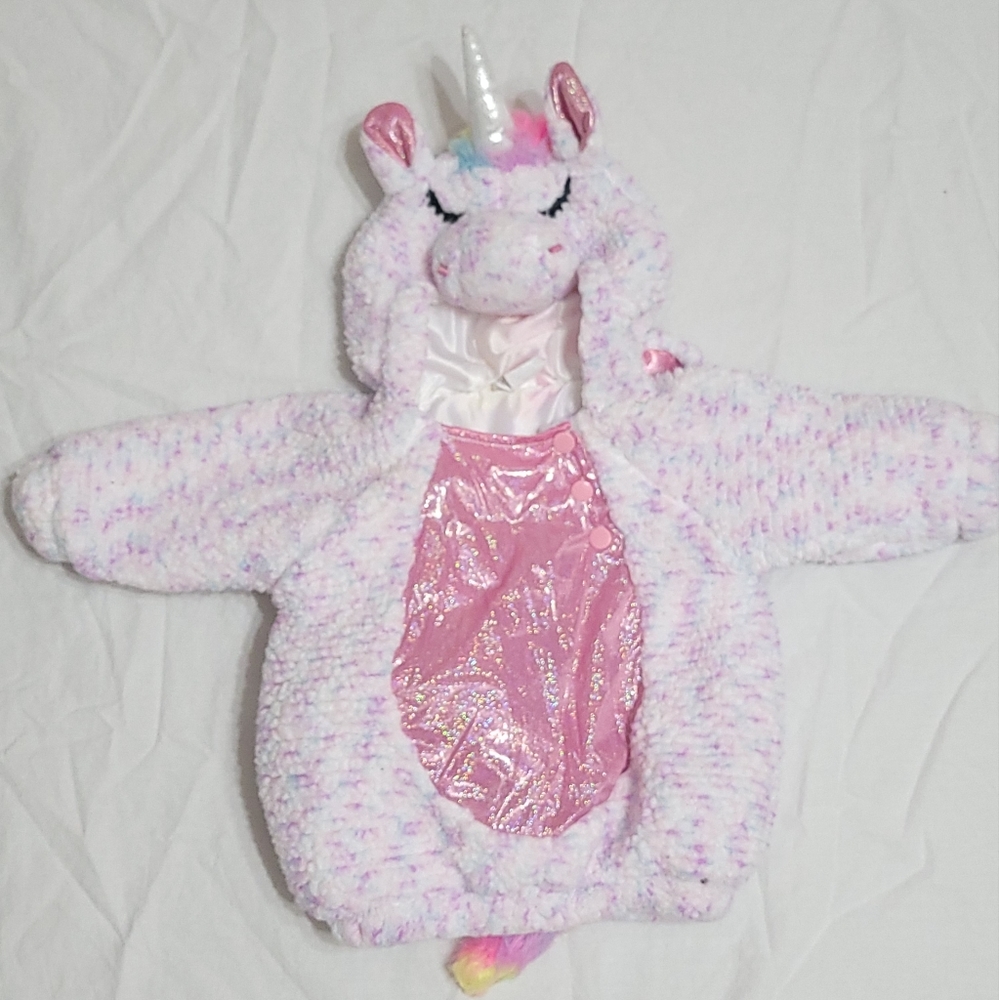 Baby Unicorn Halloween Costume Pullover Top Size 6-12 months